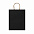 Пакет бумажный ROBLE, Черный с логотипом в Самаре заказать по выгодной цене в кибермаркете AvroraStore
