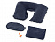 Набор для путешествий Глэм, темно-синий с логотипом в Самаре заказать по выгодной цене в кибермаркете AvroraStore