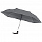 Зонт складной Hit Mini AC, серый с логотипом в Самаре заказать по выгодной цене в кибермаркете AvroraStore