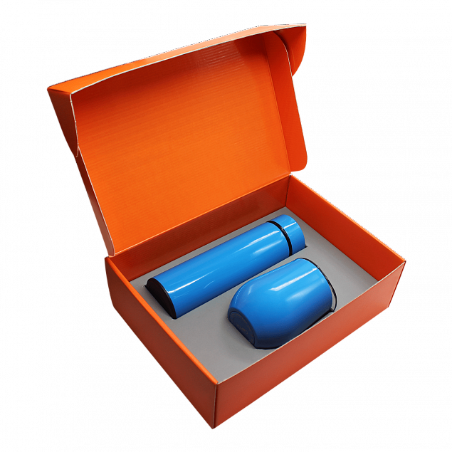 Набор Hot Box C G, голубой с логотипом в Самаре заказать по выгодной цене в кибермаркете AvroraStore