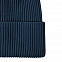 Шапка Franky, темно-синяя (лазурная) с логотипом в Самаре заказать по выгодной цене в кибермаркете AvroraStore