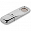 Флешка биометрическая Tactum Fast, серебристая, 32 Гб с логотипом в Самаре заказать по выгодной цене в кибермаркете AvroraStore
