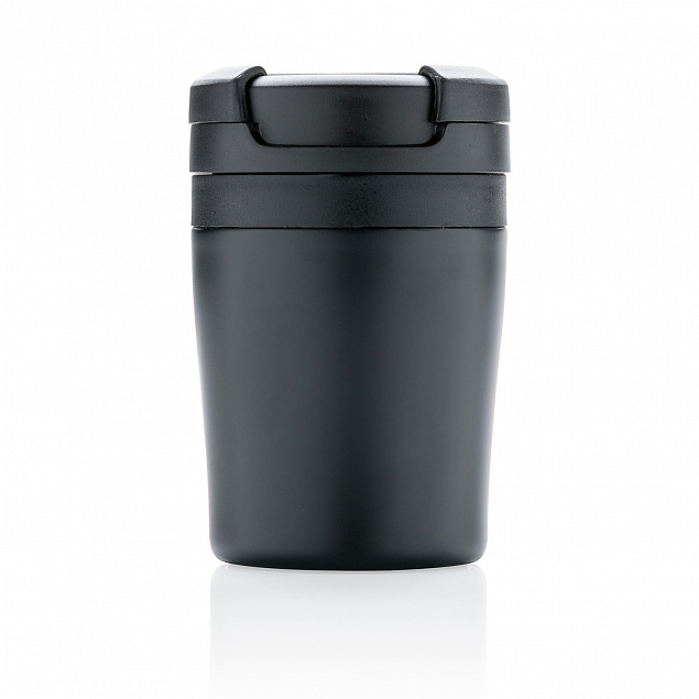 Термокружка Coffee-to-go, черный с логотипом в Самаре заказать по выгодной цене в кибермаркете AvroraStore