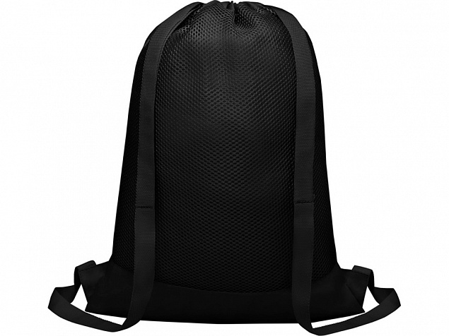 Nadi cетчастый рюкзак со шнурком, черный с логотипом в Самаре заказать по выгодной цене в кибермаркете AvroraStore