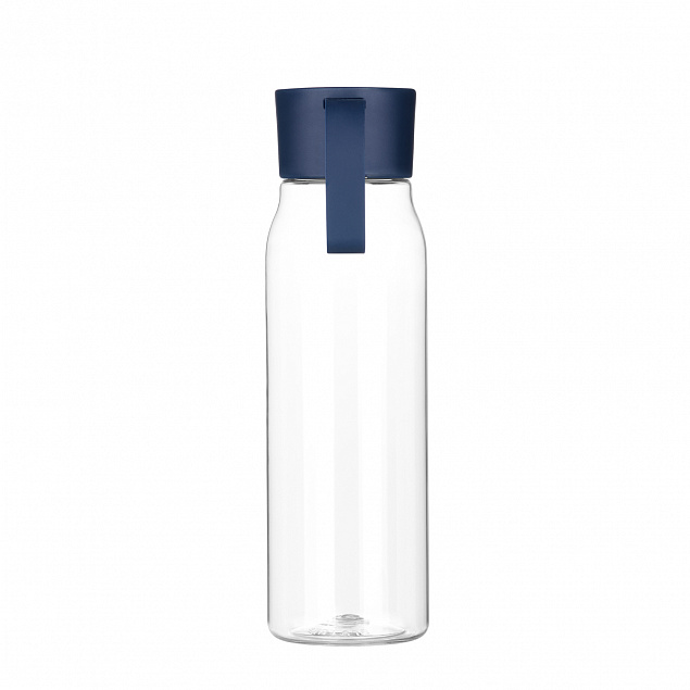 Спортивная бутылка для воды, Step, 550 ml, синяя (ПОД КРУГОВОЙ УФ) с логотипом в Самаре заказать по выгодной цене в кибермаркете AvroraStore