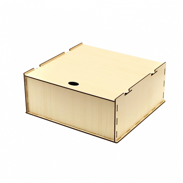 Подарочная коробка ламинированная из HDF 24,5*25,5*10,5 см с логотипом в Самаре заказать по выгодной цене в кибермаркете AvroraStore