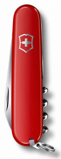 Армейский нож Waiter 84, красный с логотипом в Самаре заказать по выгодной цене в кибермаркете AvroraStore