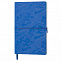 Бизнес-блокнот Tabby Franky, гибкая обложка, в клетку, синий с логотипом в Самаре заказать по выгодной цене в кибермаркете AvroraStore