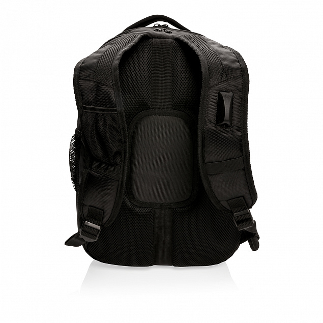 Рюкзак для ноутбука Swiss Peak, черный с логотипом в Самаре заказать по выгодной цене в кибермаркете AvroraStore