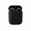 Наушники беспроводные Tunes Pro, soft-touch черные с логотипом в Самаре заказать по выгодной цене в кибермаркете AvroraStore