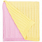 Плед Friolenta, желтый с розовым с логотипом в Самаре заказать по выгодной цене в кибермаркете AvroraStore