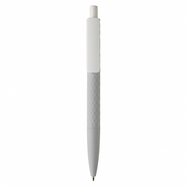 Ручка X3 Smooth Touch, серый с логотипом в Самаре заказать по выгодной цене в кибермаркете AvroraStore