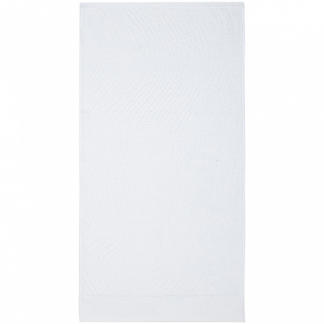 Полотенце New Wave, среднее, белое с логотипом в Самаре заказать по выгодной цене в кибермаркете AvroraStore
