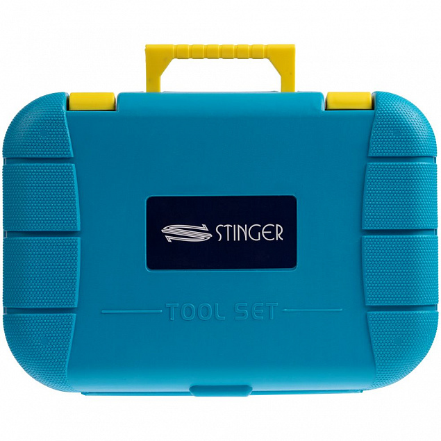 Набор инструментов Stinger 15, синий с логотипом в Самаре заказать по выгодной цене в кибермаркете AvroraStore