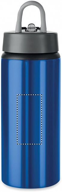 Фляга алюминиевая 600мл с логотипом в Самаре заказать по выгодной цене в кибермаркете AvroraStore