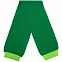 Шарф Snappy, зеленый с салатовым с логотипом в Самаре заказать по выгодной цене в кибермаркете AvroraStore