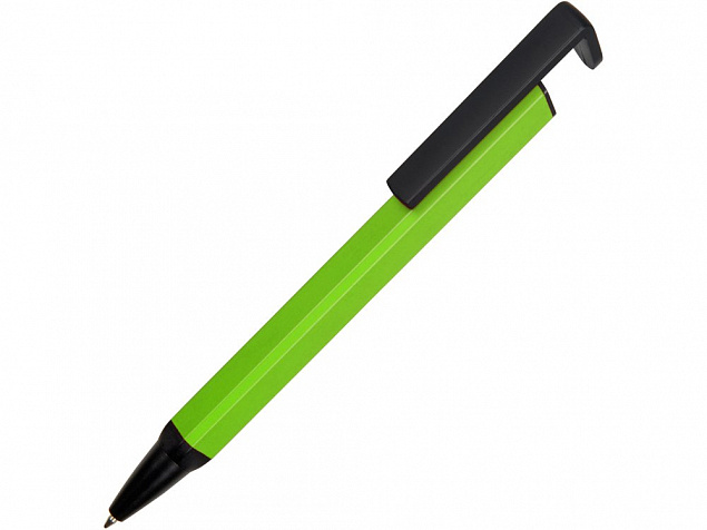 Ручка-подставка металлическая «Кипер Q» с логотипом в Самаре заказать по выгодной цене в кибермаркете AvroraStore