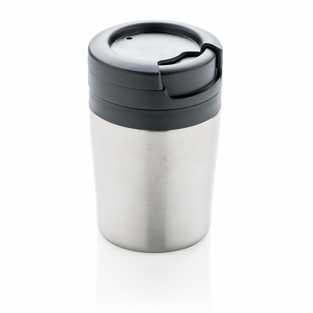 Термокружка Coffee-to-go, серебряный с логотипом в Самаре заказать по выгодной цене в кибермаркете AvroraStore