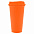 Стакан с крышкой Color Cap, оранжевый с логотипом в Самаре заказать по выгодной цене в кибермаркете AvroraStore