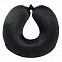 Подушка дорожная  "SOFT"; memory foam, микрофибра, черный с логотипом в Самаре заказать по выгодной цене в кибермаркете AvroraStore