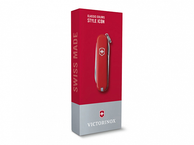 Нож-брелок Classic «Style Icon», 58 мм, 7 функций с логотипом в Самаре заказать по выгодной цене в кибермаркете AvroraStore