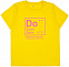 Футболка детская «Дойч», желтая с логотипом в Самаре заказать по выгодной цене в кибермаркете AvroraStore