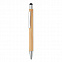 Бамбуковая ручка стилус с логотипом в Самаре заказать по выгодной цене в кибермаркете AvroraStore