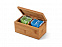Коробка из бамбука с чаем «BURDOCK» с логотипом в Самаре заказать по выгодной цене в кибермаркете AvroraStore