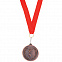 Медаль наградная на ленте  "Бронза" с логотипом в Самаре заказать по выгодной цене в кибермаркете AvroraStore