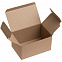 Коробка Couple Cup под 2 кружки, большая, крафт с логотипом в Самаре заказать по выгодной цене в кибермаркете AvroraStore