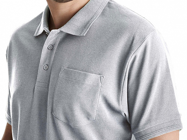 Рубашка поло «Centauro Premium» мужская с логотипом в Самаре заказать по выгодной цене в кибермаркете AvroraStore