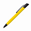 Шариковая ручка Grunge, Lemoni, желтая с логотипом в Самаре заказать по выгодной цене в кибермаркете AvroraStore