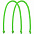 Ручки Corda для пакета M, сиреневые с логотипом в Самаре заказать по выгодной цене в кибермаркете AvroraStore