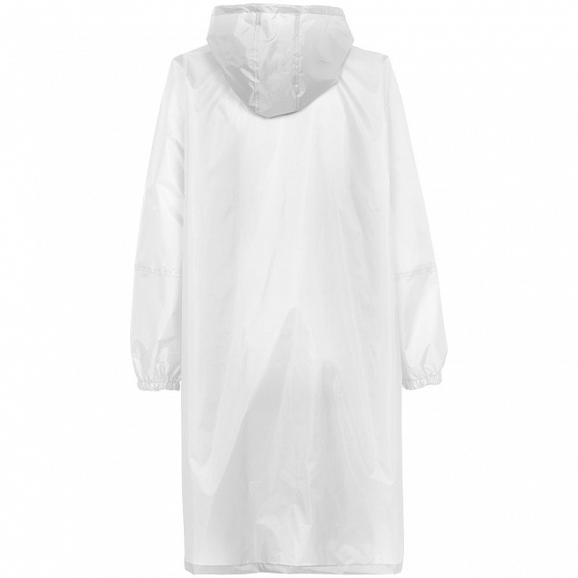 Дождевик-анорак Alatau, белый с логотипом в Самаре заказать по выгодной цене в кибермаркете AvroraStore