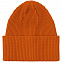 Шапка Franky, оранжевая с логотипом в Самаре заказать по выгодной цене в кибермаркете AvroraStore