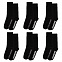 Набор из 6 пар носков Hard Work Black с логотипом в Самаре заказать по выгодной цене в кибермаркете AvroraStore