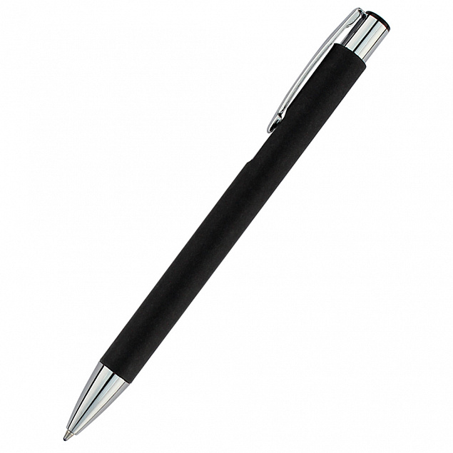 Ручка &quot;Ньюлина&quot; с корпусом из бумаги, черный с логотипом в Самаре заказать по выгодной цене в кибермаркете AvroraStore