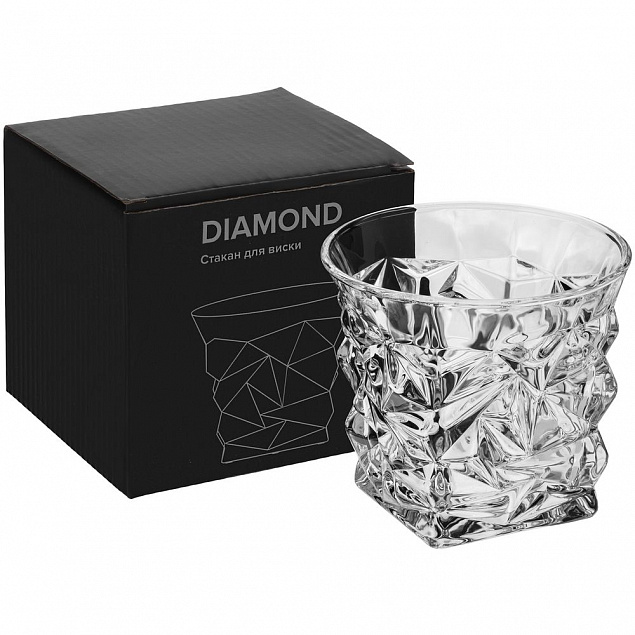 Стакан для виски Diamond с логотипом в Самаре заказать по выгодной цене в кибермаркете AvroraStore