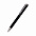 Ручка металлическая Titan софт-тач, черный с логотипом в Самаре заказать по выгодной цене в кибермаркете AvroraStore