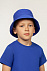 Панама Bizbolka Challenge kids, ярко-синяя с логотипом в Самаре заказать по выгодной цене в кибермаркете AvroraStore