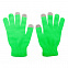 Перчатки для сенсорного экрана, зеленые с логотипом в Самаре заказать по выгодной цене в кибермаркете AvroraStore