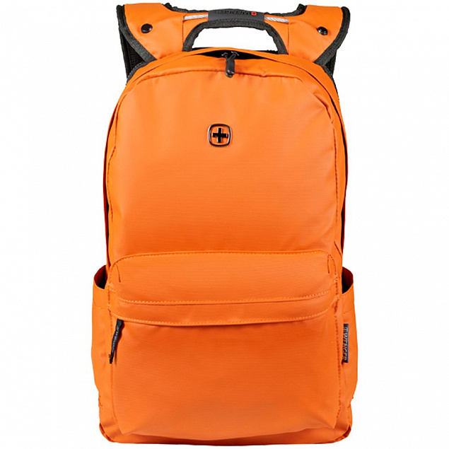 Рюкзак Photon с водоотталкивающим покрытием, оранжевый с логотипом в Самаре заказать по выгодной цене в кибермаркете AvroraStore