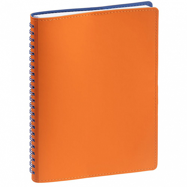 Ежедневник Spring Shall, недатированный, оранжевый с логотипом в Самаре заказать по выгодной цене в кибермаркете AvroraStore