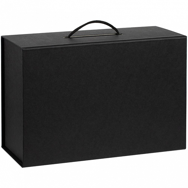 Коробка New Case, черная с логотипом в Самаре заказать по выгодной цене в кибермаркете AvroraStore
