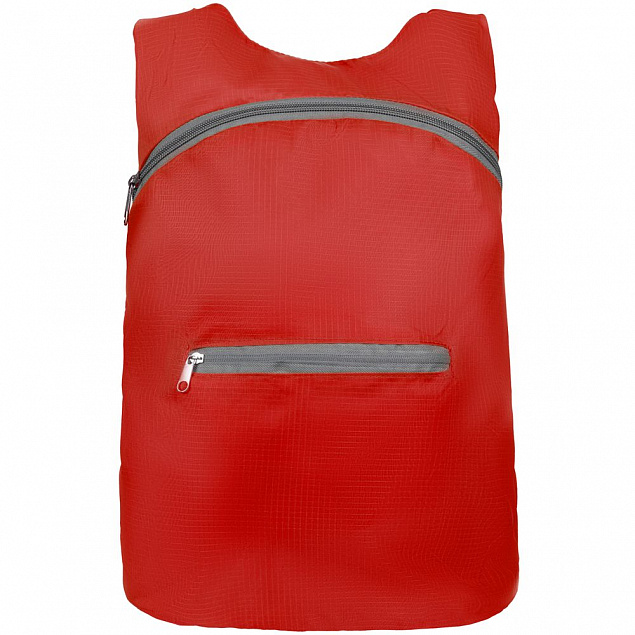 Складной рюкзак Barcelona, красный с логотипом в Самаре заказать по выгодной цене в кибермаркете AvroraStore