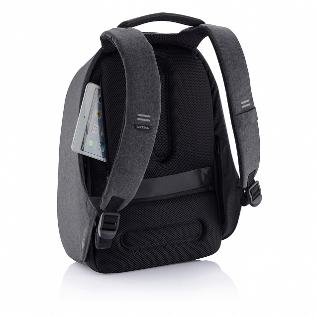 Антикражный рюкзак Bobby Hero Regular, черный с логотипом в Самаре заказать по выгодной цене в кибермаркете AvroraStore