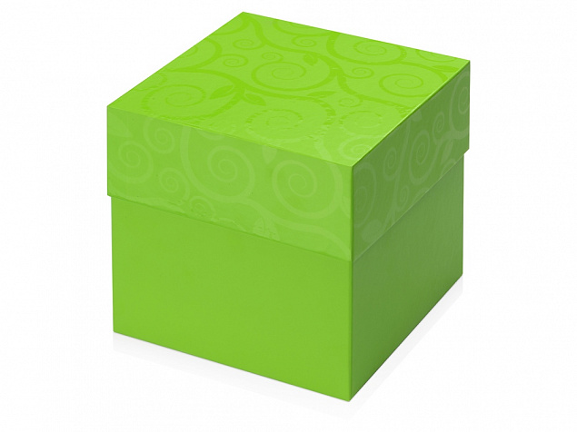 Подарочная коробка Древо жизни, зеленое яблоко с логотипом в Самаре заказать по выгодной цене в кибермаркете AvroraStore