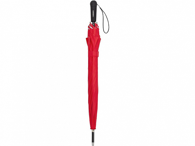 Зонт-трость «Safebrella» с фонариком и светоотражающими элементами с логотипом в Самаре заказать по выгодной цене в кибермаркете AvroraStore