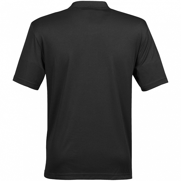 Рубашка поло мужская Eclipse H2X-Dry, черная с логотипом в Самаре заказать по выгодной цене в кибермаркете AvroraStore