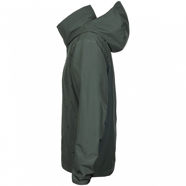 Куртка AX, серо-зеленая с логотипом в Самаре заказать по выгодной цене в кибермаркете AvroraStore